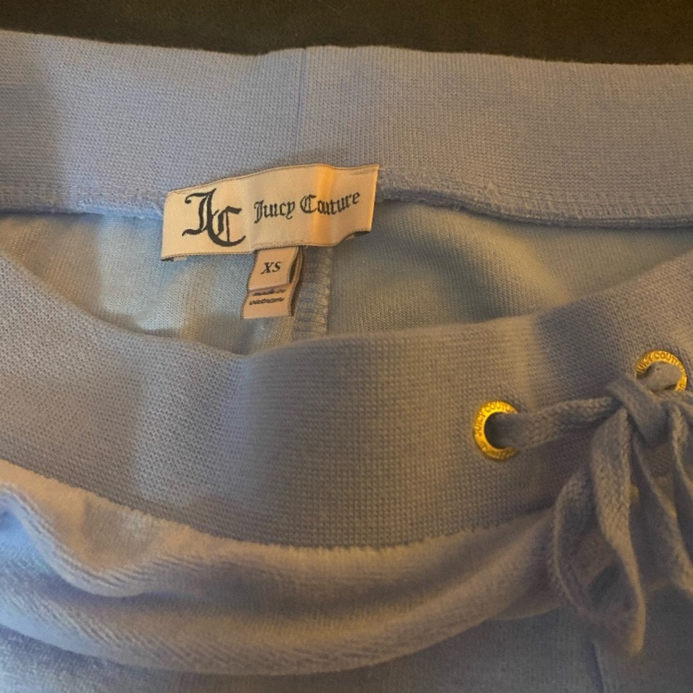 Baby blue Juicy couture sweat pants - Picture 2 of 4